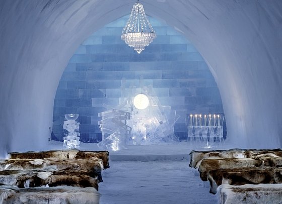 ICEHOTEL Jukkasjärvi - ICEHOTEL_Eiskirche