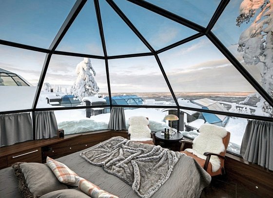 Levin Iglut - Wohnbeispiel Prime Superior Igloo (Zimmercodierung DS1)