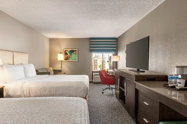Hampton Inn Tropicana - Wohnbeispiel 2 Queen (Zimmercodierung UG4)