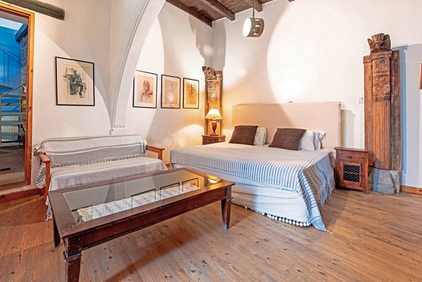 Traditionelle Ferienhäuser - Wohnbeispiel Appartement 2 Schlafzimmer (Zimmercodierung OB1)