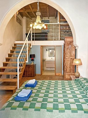 Traditionelle Ferienhäuser - Wohnbeispiel Appartement 2 Schlafzimmer (Zimmercodierung OB1)