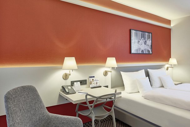 Best Western Leipzig City Center - Wohnbeispiel Doppelzimmer Standard (Zimmercodierung DG1)