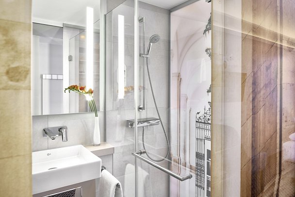 Best Western Leipzig City Center - Wohnbeispiel Bad (Zimmercodierungen DG1 & EG1)