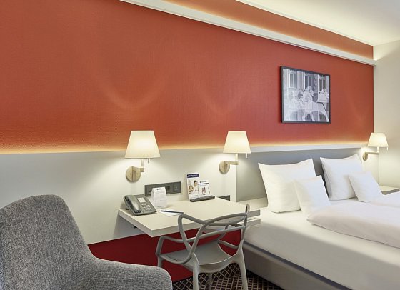 Best Western Leipzig City Center - Wohnbeispiel Doppelzimmer Standard (Zimmercodierung DG1)