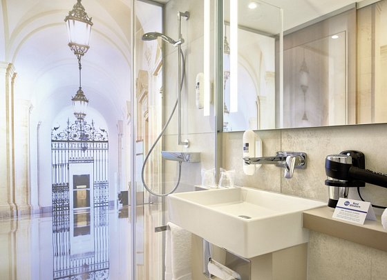 Best Western Leipzig City Center - Wohnbeispiel Bad (Zimmercodierungen DG1 & EG1)