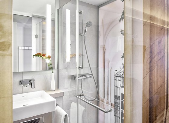 Best Western Leipzig City Center - Wohnbeispiel Bad (Zimmercodierungen DG1 & EG1)