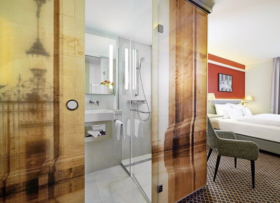 Best Western Leipzig City Center - Wohnbeispiel Doppelzimmer Standard (Zimmercodierung DG1)
