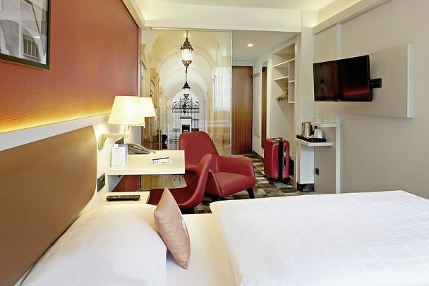 Best Western Leipzig City Center - Wohnbeispiel Doppelzimmer Standard (Zimmercodierung DG1)