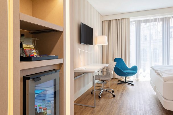 NH Leipzig Zentrum - Wohnbeispiel Doppelzimmer Standard (Zimmercodierung DG3)