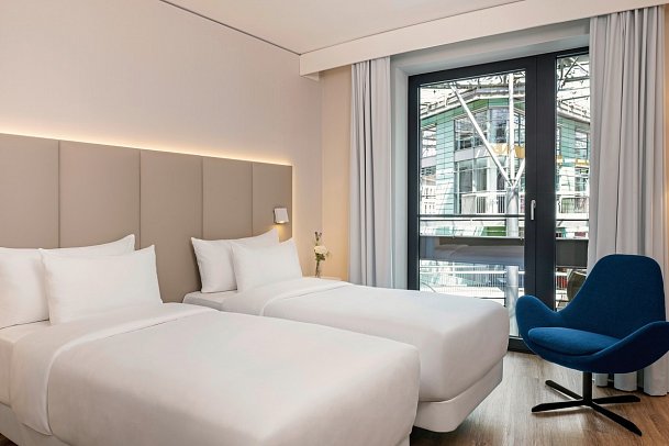 NH Leipzig Zentrum - Wohnbeispiel Doppelzimmer Standard (Zimmercodierungen DG3 & DC1)