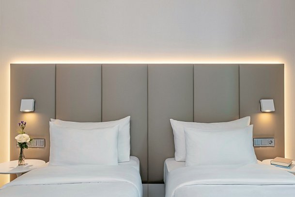 NH Leipzig Zentrum - Wohnbeispiel Doppelzimmer Standard (Zimmercodierungen DG3 & DC1)