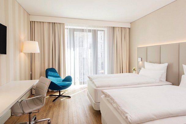 NH Leipzig Zentrum - Wohnbeispiel Doppelzimmer Standard (Zimmercodierung DG3)