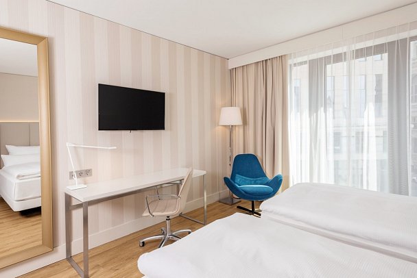 NH Leipzig Zentrum - Wohnbeispiel Doppelzimmer Standard (Zimmercodierung DG3)