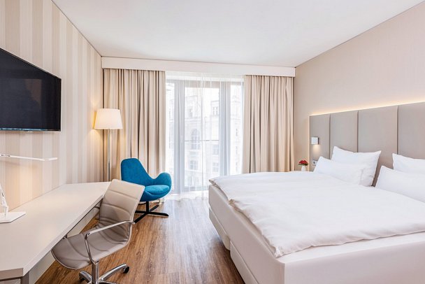 NH Leipzig Zentrum - Wohnbeispiel Doppelzimmer Standard (Zimmercodierung DG3)