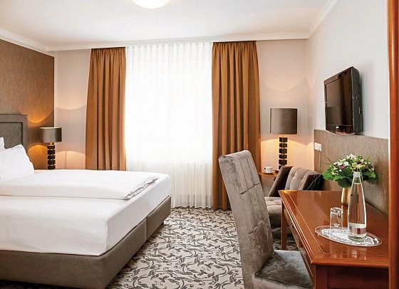 Victor's Residenz-Hotel Leipzig - Wohnbeispiel Doppelzimmer Standard (Zimmercodierungen DG1, DP1, DX3 & DX4)