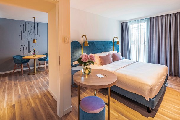 Capri by Fraser Leipzig - Wohnbeispiel Apartment 1 Schlafzimmer Executive (Zimmercodierung AT1)