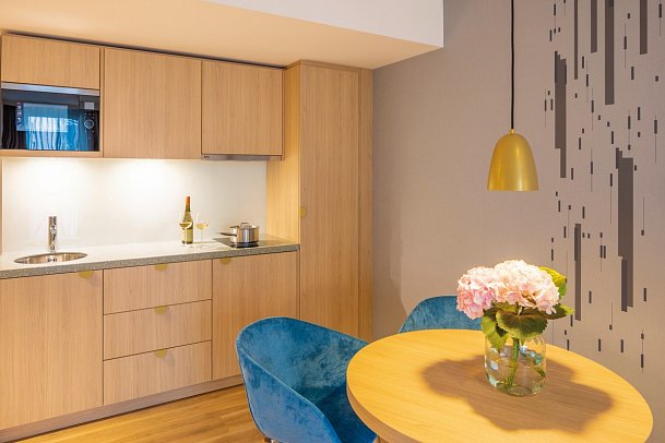 Capri by Fraser Leipzig - Wohnbeispiel Apartment 1 Schlafzimmer Executive (Zimmercodierung AT1)