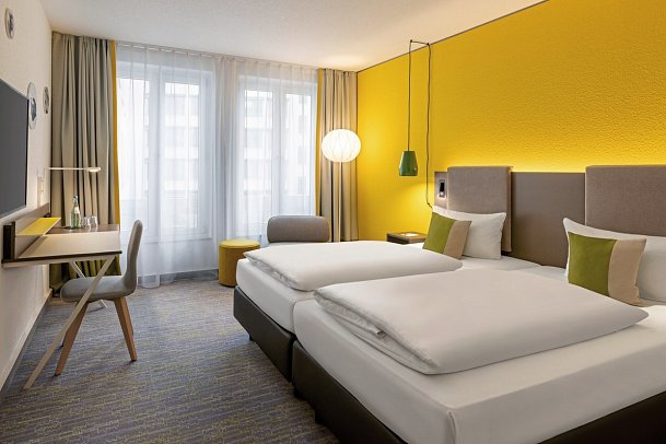 Vienna House Easy by Wyndham Leipzig - Wohnbeispiel Doppelzimmer (Zimmercodierung DB1)