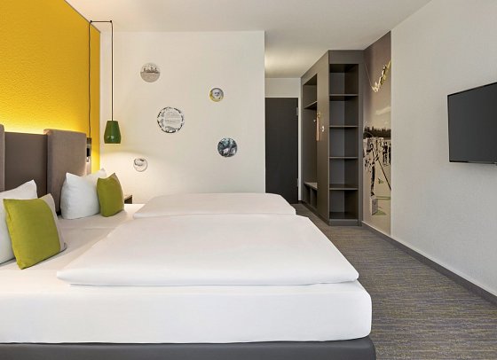 Vienna House Easy by Wyndham Leipzig - Wohnbeispiel Doppelzimmer (Zimmercodierung DB1)