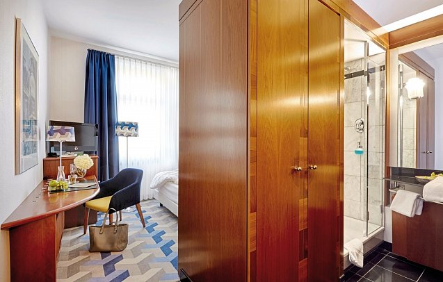 Seaside Park Hotel - Wohnbeispiel Einzelzimmer (Zimmercodierung EB1)