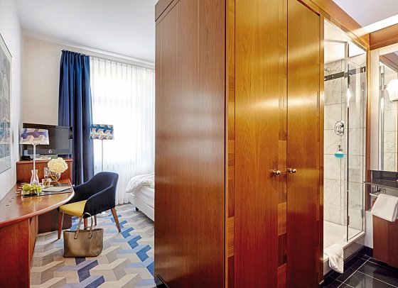 Seaside Park Hotel - Wohnbeispiel Einzelzimmer (Zimmercodierung EB1)