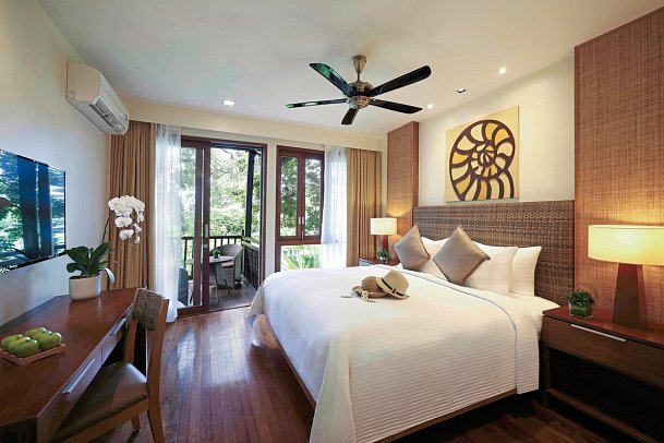 Berjaya Langkawi Resort - Wohnbeispiel Rainforest Chalet (Zimmercodierung BB1)