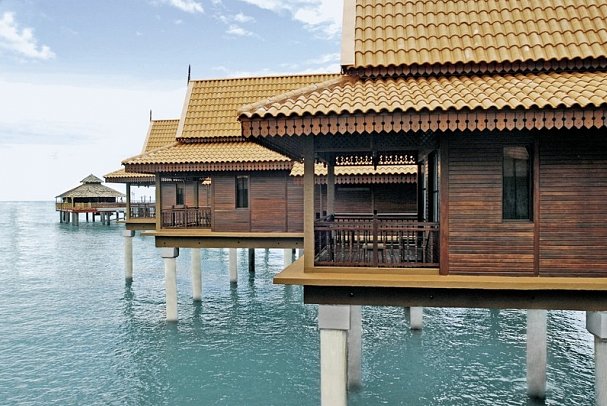Berjaya Langkawi Resort - Wohnbeispiel Premier Chalet on Water (Zimmercodierung BM1)