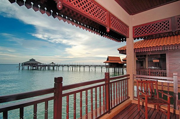 Berjaya Langkawi Resort - Wohnbeispiel Premier Chalet on Water (Zimmercodierung BM1)