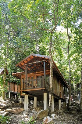 Berjaya Langkawi Resort - Wohnbeispiel Rainforest Chalet (Zimmercodierung BB1)
