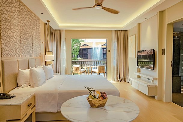 Pelangi Beach Resort & Spa - Wohnbeispiel Lakefront (Zimmercodierung UBL)