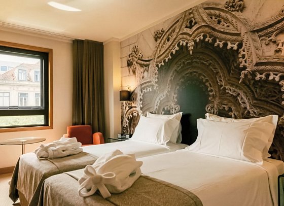 Hotel Marquês de Pombal - Wohnbeispiel Doppelzimmer Standard (Zimmercodierung DG1)
