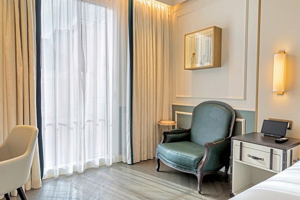 The Emerald House Lisbon, Curio Collection by Hilton - Wohnbeispiel Doppelzimmer Deluxe (Zimmercodierung DD1)