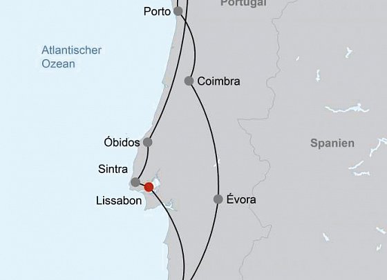 Portugal - Land der reizvollen Kontraste (10 Nächte, inkl. Mietwagen, ab Lissabon)
