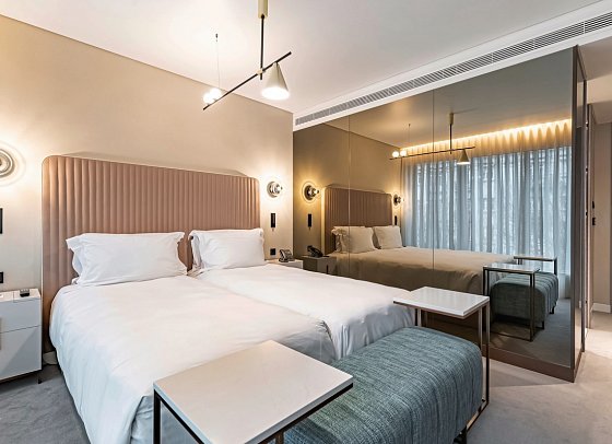 Luster Hotel - Wohnbeispiel Doppelzimmer Twin (Zimmercodierung DB2)