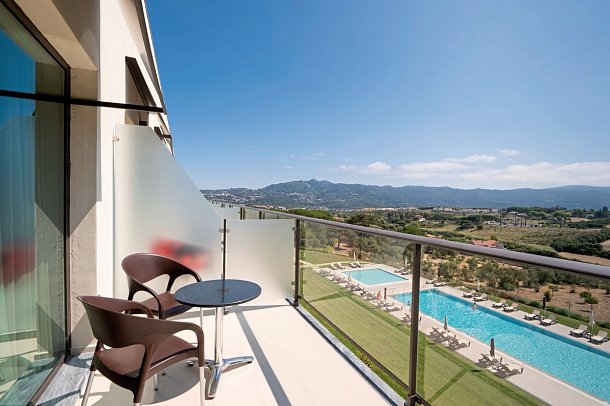 Vila Galé Sintra - Beispiel Balkon Doppelzimmer (Zimmercodierungen DB1 & FB1)