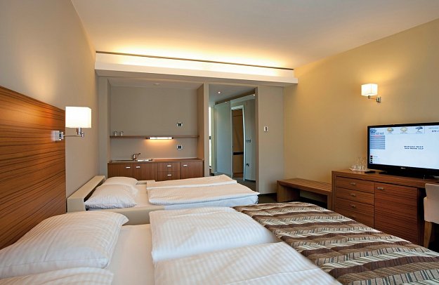 Bohinj Eco Hotel - Wohnbeispiel Familienzimmer (Zimmercodierung FB1)