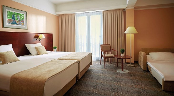 Grand Hotel Portoroz - Wohnbeispiel Dreibettzimmer (Zimmercodierung TB1)