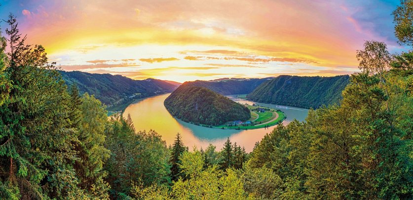 Donau-Radweg klassisch - Donauschlinge Schlögen