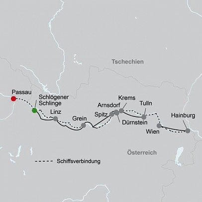 MS Primadonna - Passau-Wien-Passau