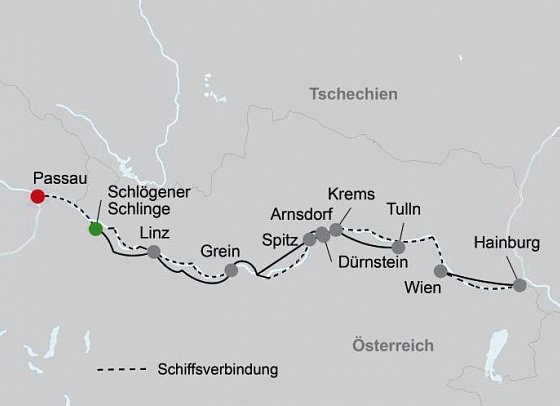 MS Primadonna - Passau-Wien-Passau