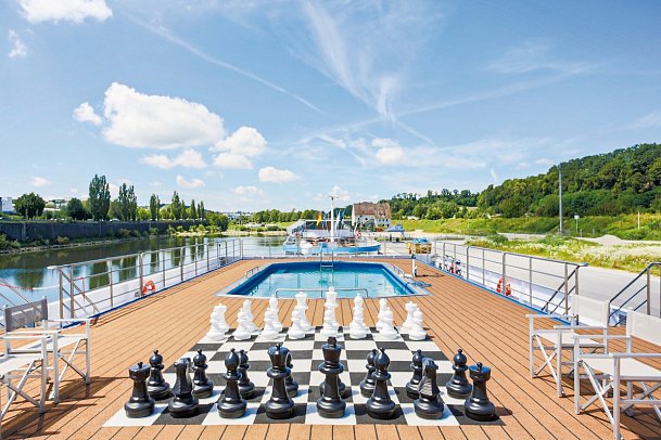 MS SE-Manon - Entlang der Donau bis Wien - Sonnendeck, MS SE Manon