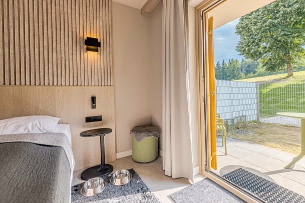 Aldiana Club Ampflwang - Wohnbeispiel Doppelzimmer für Hundefreunde (Zimmercodierung DX1)
