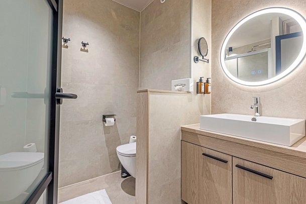 Aldiana Club Ampflwang - Beispiel Bad (Zimmercodierungen DB1, DP1, DX2, EX1, DS1, DX1, FB1, JB1, WB1 & WI1)