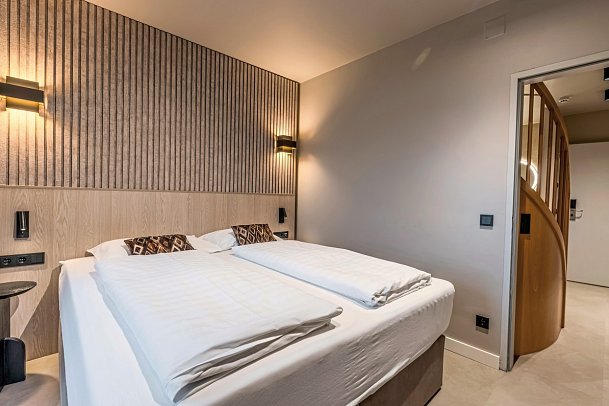 Aldiana Club Ampflwang - Wohnbeispiel Familienzimmer Mansarde (Zimmercodierung FB1)