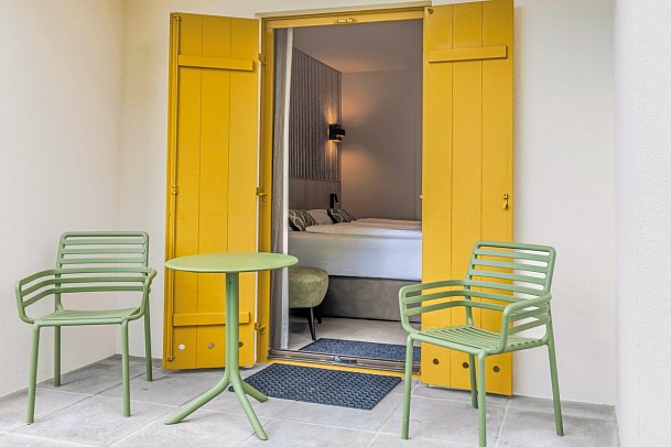 Aldiana Club Ampflwang - Wohnbeispiel Balkon Doppelzimmer (Zimmercodierungen DB1, DP1, DX2 & EX1)