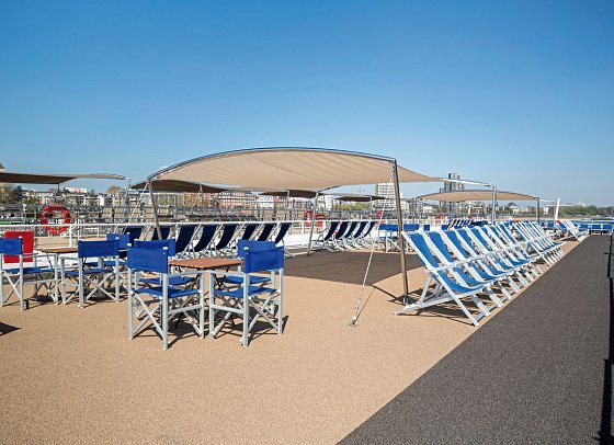 MS Lisabelle - Donauimpressionen - Sonnendeck, MS Lisabelle