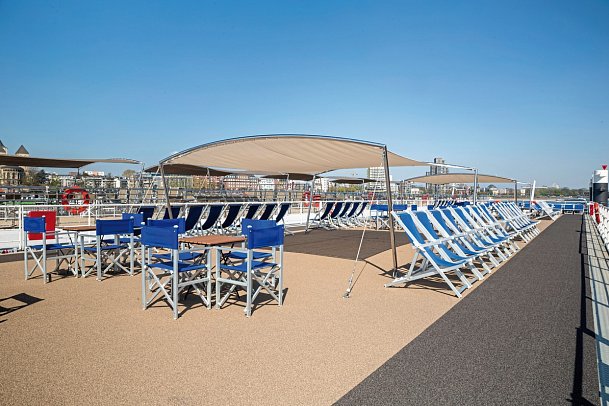 MS Lisabelle - Donauimpressionen - Sonnendeck, MS Lisabelle