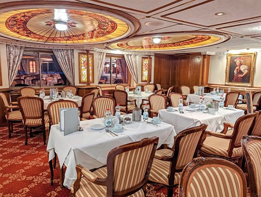 MS Prinzessin Katharina - entlang der Donau bis Budapest - Restaurant, MS Prinzessin Katharina