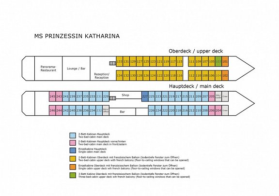 MS Prinzessin Katharina - entlang der Donau bis Wien - MS Prinzessin Katharina