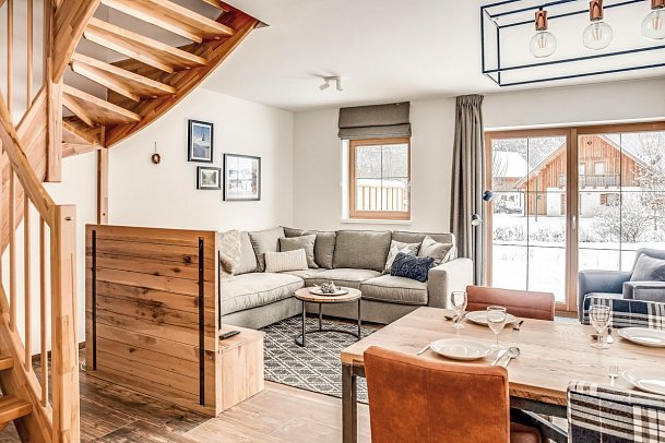 Dormio Resort Obertraun - Wohnbeispiel Chalet Grundlsee (Zimmercodierung PB2)